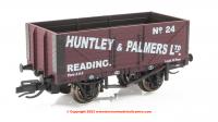 TTR-7010P Peco 7 Plank Open Wagon - number 24 - Huntley & Palmer